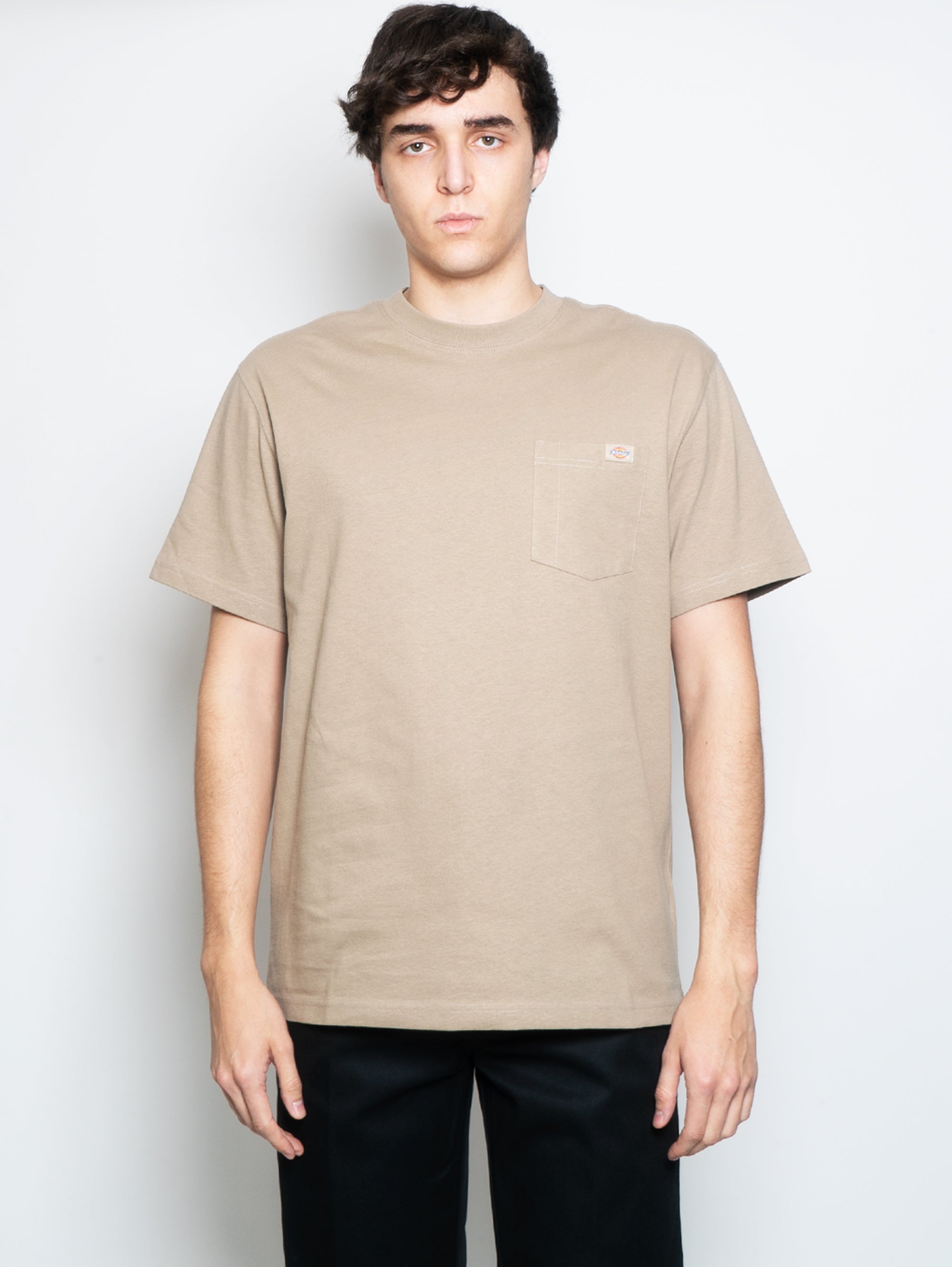 DICKIES-T-shirt con Taschino Sabbia-TRYME Shop