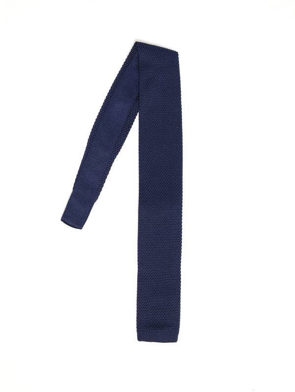 MANUEL RITZ-Cravatta in maglia 2232K508 173407 Blu-TRYME Shop