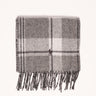 RALPH LAUREN-Sciarpa scozzese in misto lana Grigio-TRYME Shop