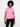 PINKO-T-shirt Basico con Micro Stampa Rosa-TRYME Shop
