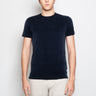 RRD-T-shirt Girocollo in Cupro Blu-TRYME Shop