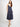 MAX MARA LEISURE-Abito con Scollo a V Blu-TRYME Shop