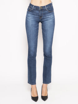 J BRAND-Jeans Sallie Mid Rise Boot Blu-TRYME Shop