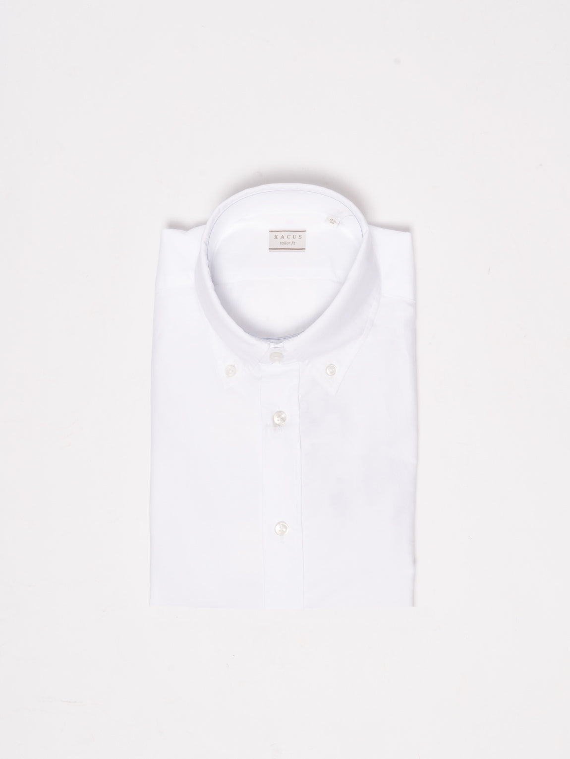 XACUS-Camicia Button Down Bianco-TRYME Shop