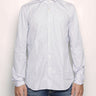 XACUS-Camicia a Righe Blu/ Bianco-TRYME Shop