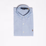 RALPH LAUREN-Camicia Oxford Slim-Fit - Celeste-TRYME Shop