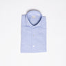 XACUS-Camicia in Misto Lino Blu-TRYME Shop