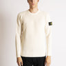 STONE ISLAND-Maglia Girocollo a Coste Natural-TRYME Shop