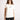 PINKO-T-shirt con Logo Ricamato Bianco-TRYME Shop