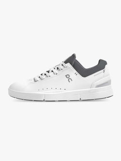 ON RUNNING-Sneakers The Rogers in Pelle Vegana Bianco/Grigio-TRYME Shop