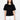 PINKO-T-shirt Stile Corpetto Nero-TRYME Shop