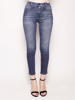 CLOSED-Jeans Skinny Pusher Blue Stretch-TRYME Shop