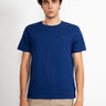 RALPH LAUREN-T-shirt in Jersey di Cotone Blu Harrison-TRYME Shop