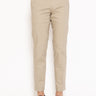 PANTALONI TORINO-Pantaloni in Raso di Cotone Beige-TRYME Shop