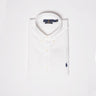 RALPH LAUREN-Camicia in Twill di Cotone Slim Fit Bianco-TRYME Shop