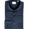 XACUS-Camicia in Tessuto Armaturato Blu-TRYME Shop