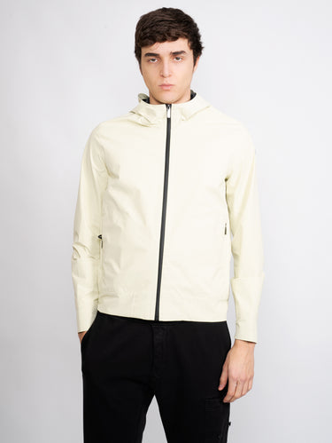 Lycra-Jacke mit Kapuze Gelb