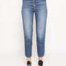 J BRAND-Jeans Heather High Rise Slim Straight Blu-TRYME Shop