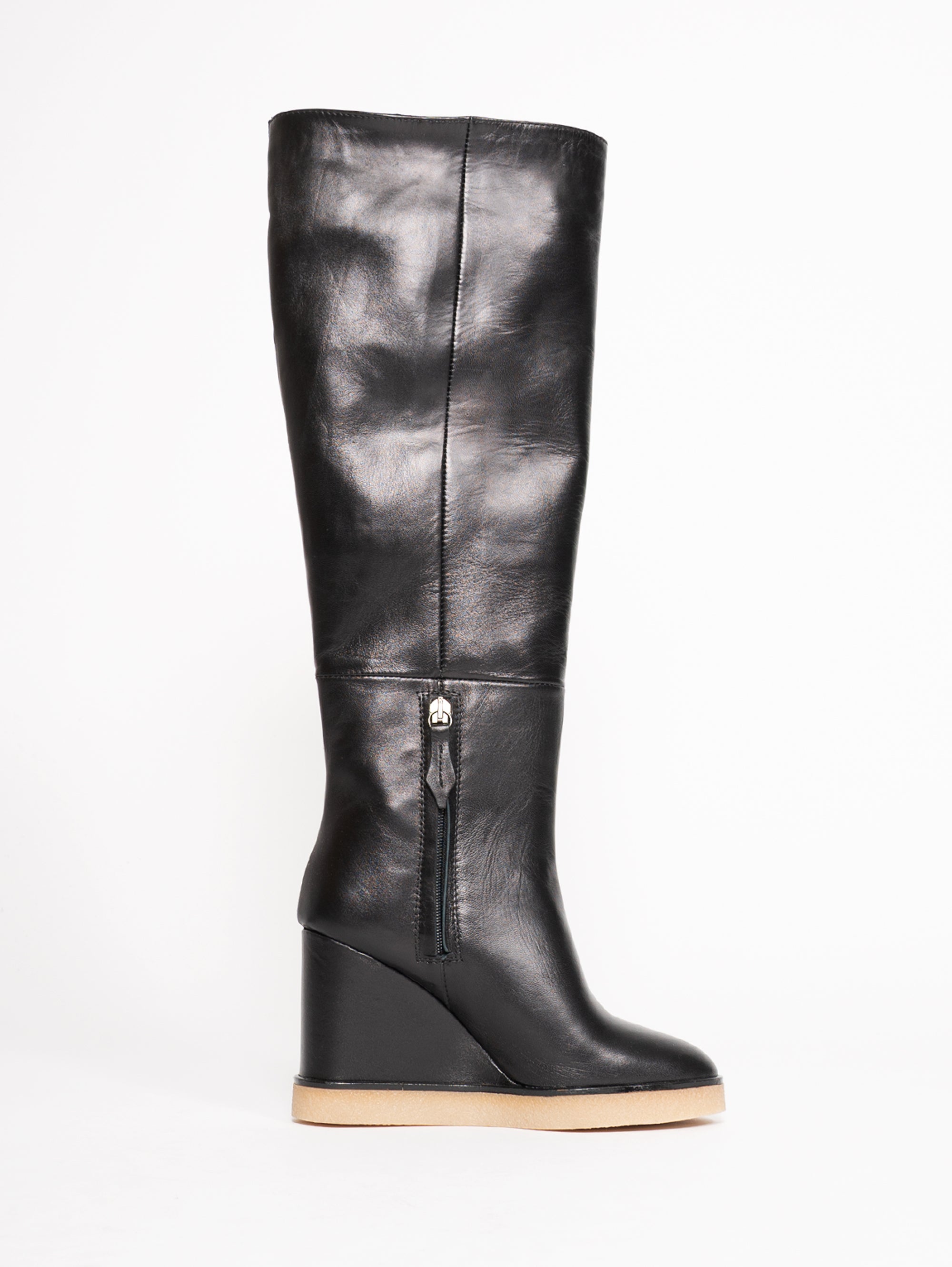 High Boots with Para and Black Wedge