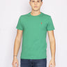 RALPH LAUREN-T-shirt Girocollo Custom Verde-TRYME Shop