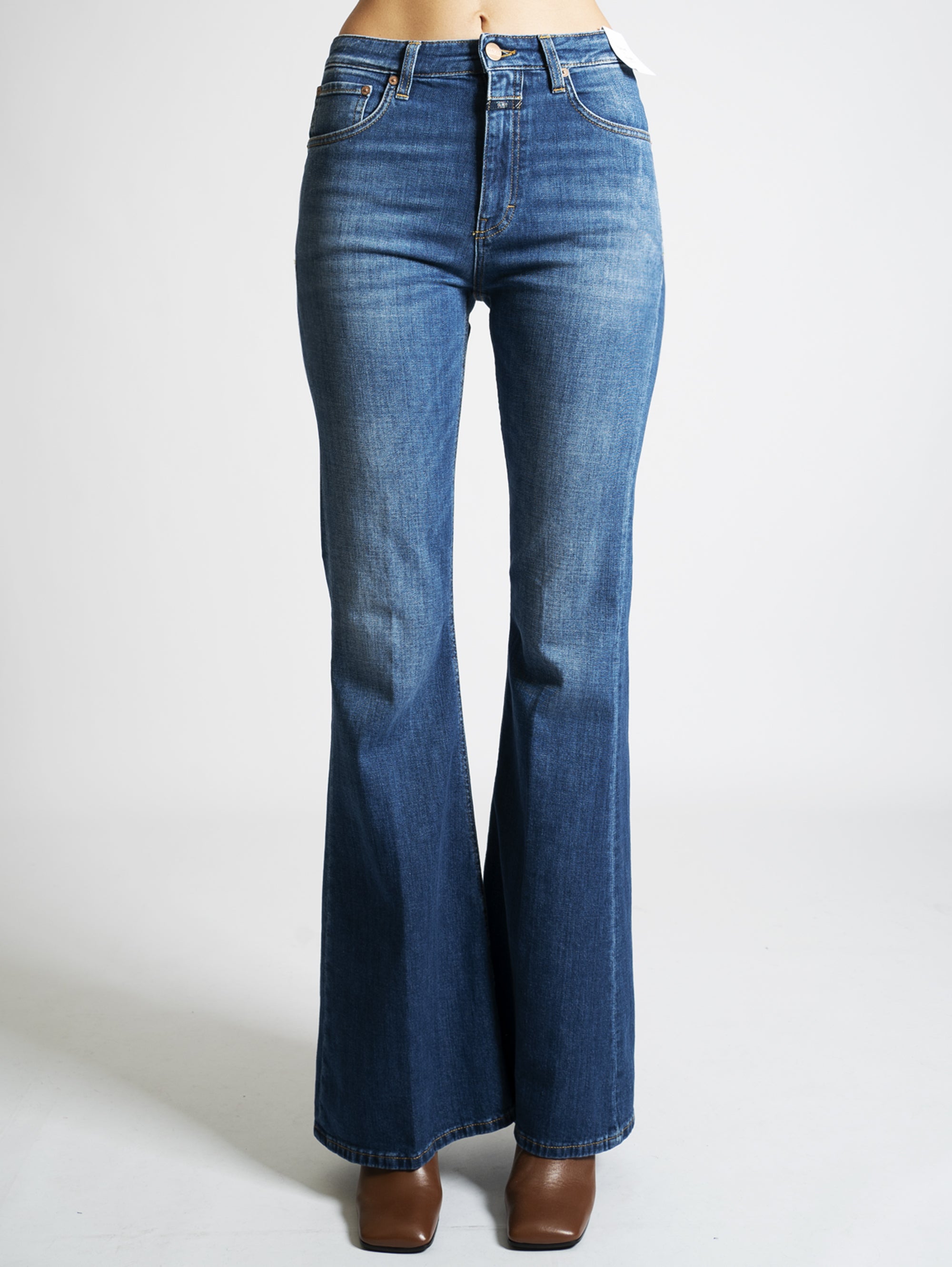 CLOSED-Jeans Flare Blu-TRYME Shop
