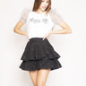 ANIYE BY-Top con maniche in tulle Maty White Pois-TRYME Shop