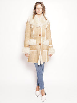 P.A.R.O.S.H.-Giaccone Maggy Beige-TRYME Shop