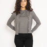 RALPH LAUREN-Cardigan Girocollo - Grigio-TRYME Shop