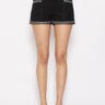 TWIN SET-Shorts con Borchie Nero-TRYME Shop