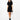PINKO-Abito in Jersey con Cintura Nero-TRYME Shop