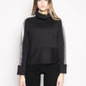 PINKO-Felpa con Inserto Metallico Fame Nero-TRYME Shop