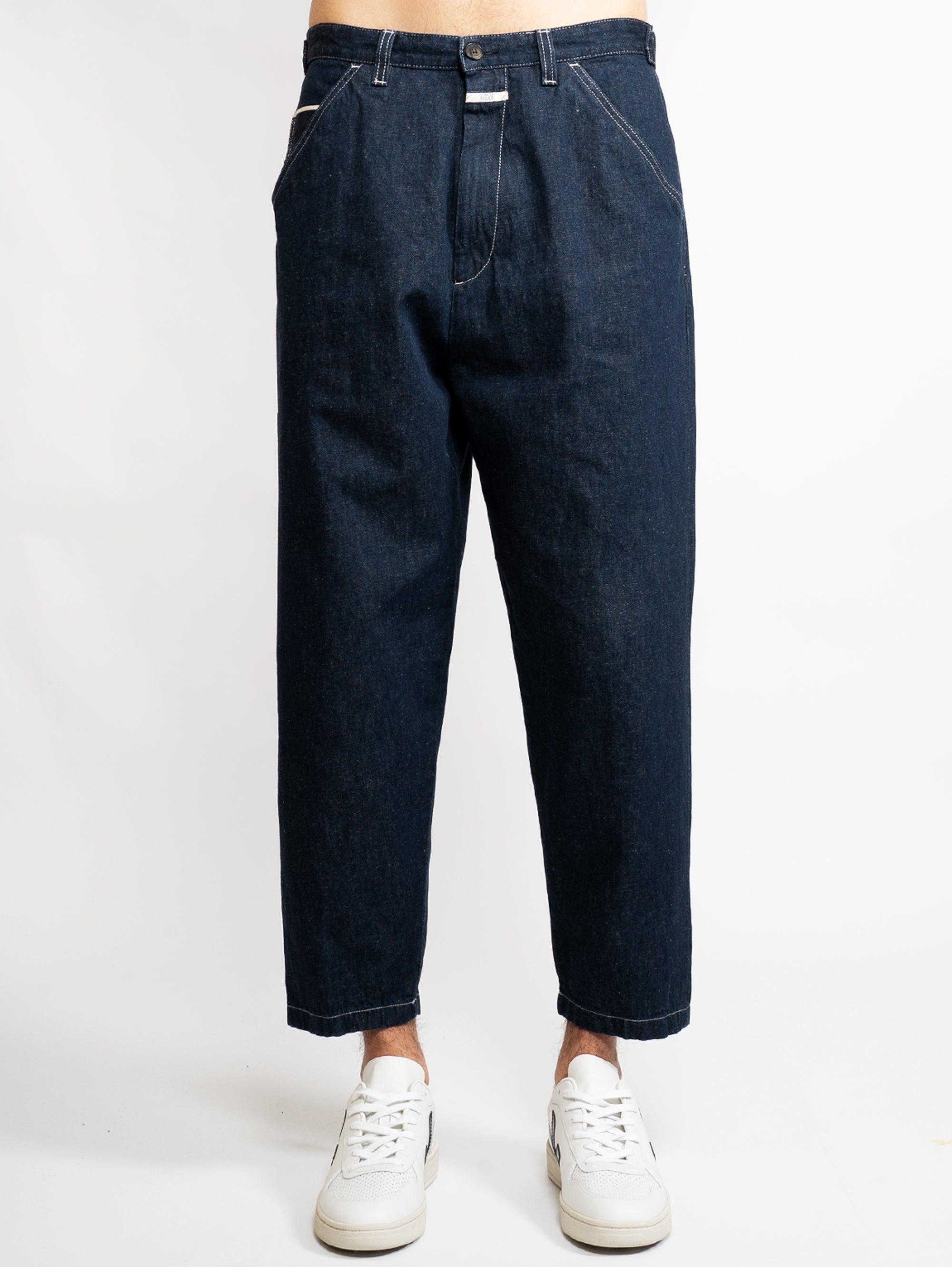 CLOSED-Jeans Worker Largo Blu-TRYME Shop