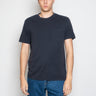 OFFICINE GÉNÉRALE-T-shirt con Taschino Applicato Blu Notte-TRYME Shop