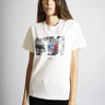THROWBACK-T-shirt con Stampa Whitney Bianco-TRYME Shop
