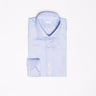 XACUS-Camicia Wrinkle Free in Oxford - Blu-TRYME Shop