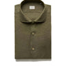XACUS-Camicia in Lino Verde-TRYME Shop
