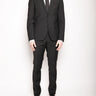 MANUEL RITZ-Abito in micro tela stretch Blu-TRYME Shop