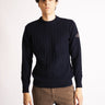 ROY ROGERS-Maglia a Trecce Blue Navy-TRYME Shop