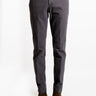 BRIGLIA 1949-Pantaloni in Gabardine di Cotone Grigio-TRYME Shop