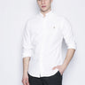 RALPH LAUREN-Camicia in Cotone Oxford Bianco-TRYME Shop