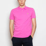 RALPH LAUREN-Polo in Piqué di Cotone Rosa-TRYME Shop
