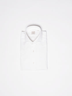 XACUS-Camicia in Popeline Bianco-TRYME Shop