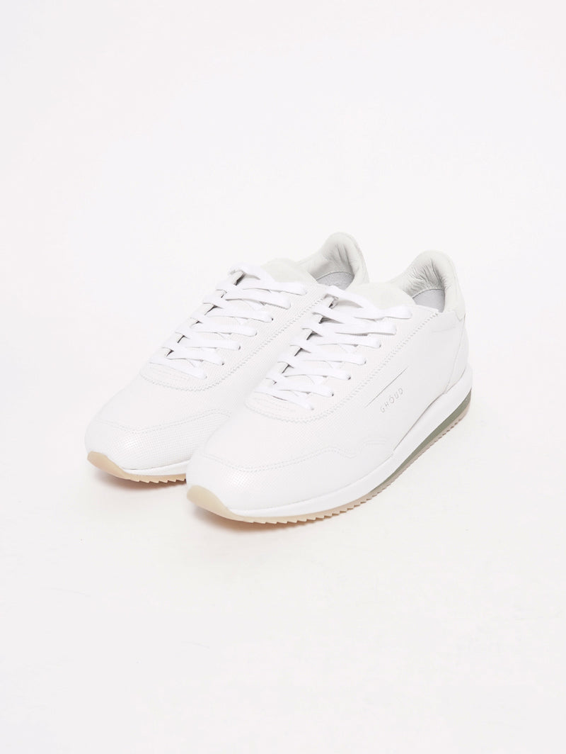 Sneakers in pelle Bianco-Scarpe-GHOUD-TRYME Shop