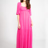 ANIYE BY-Abito Lungo in Georgette Fuxia-TRYME Shop