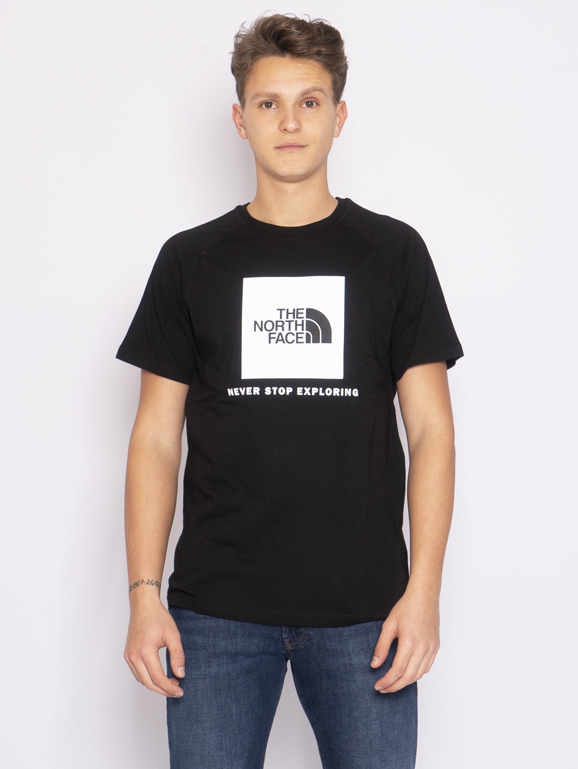 THE NORTH FACE-T-shirt Redbox Nero-TRYME Shop