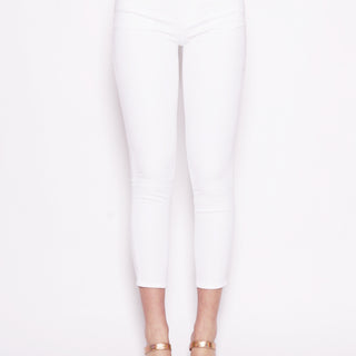 J BRAND-Jeans Mid Rise Crop Skinny Bianco-TRYME Shop
