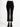 MAX MARA LEISURE-Pantaloni Cropped Gamba Dritta Nero-TRYME Shop