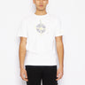 STONE ISLAND-T-shirt in Jersey con Stampa Logo Bianco-TRYME Shop