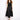 TWIN SET-Abito Lungo in Crochet Nero-TRYME Shop