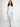 TWIN SET-Abito Lungo con Stampa Floreale Bianco/Blu-TRYME Shop